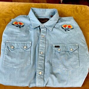 Howler Brothers Gaucho  Pearl Snap Poppy”